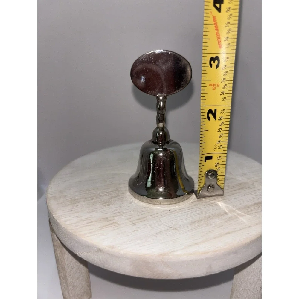 Vintage Silver Plated Mount Rushmore Bell 4